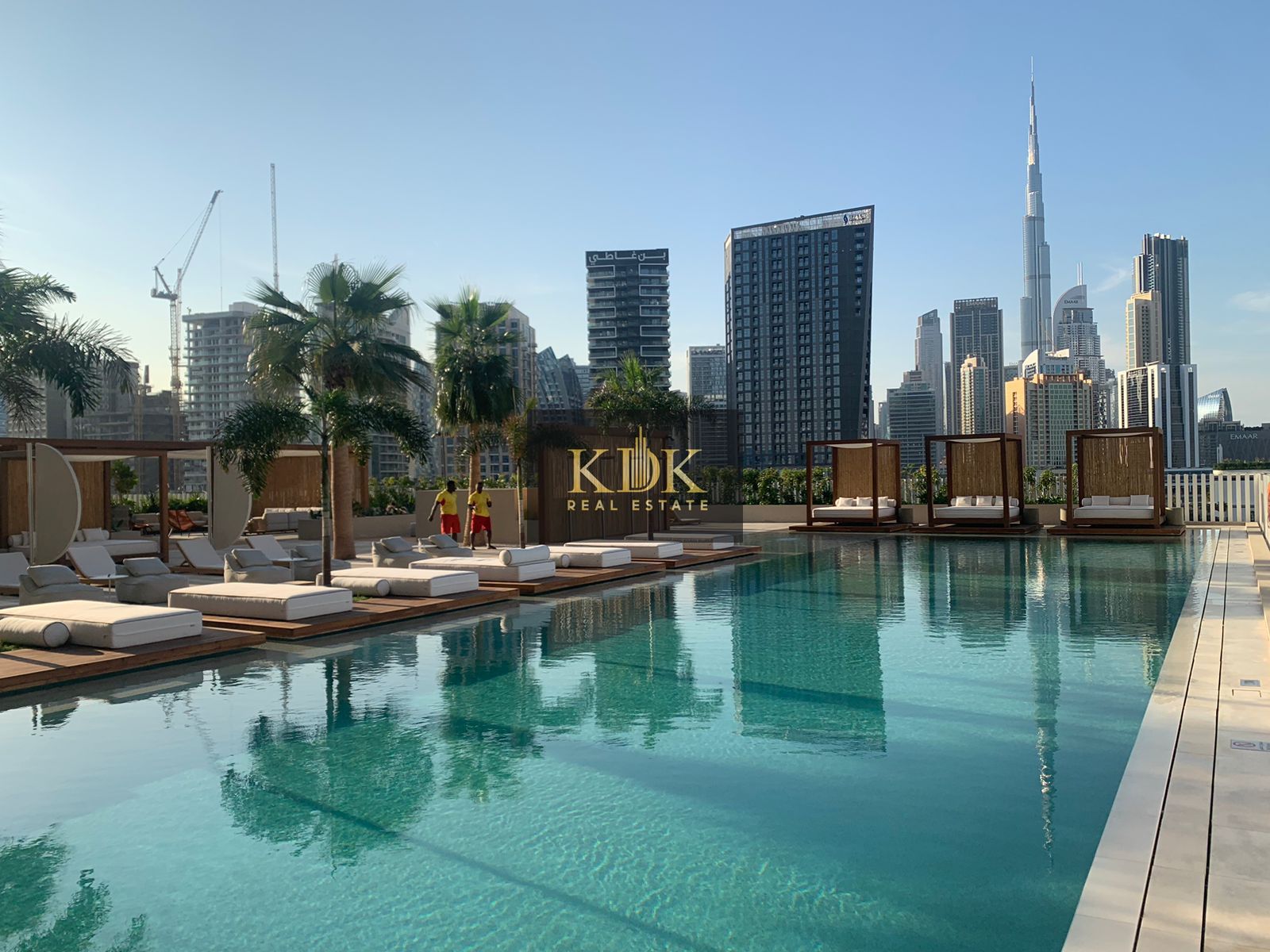 Burj Khalifa and Pool View | Furnished | Multiple Cheques