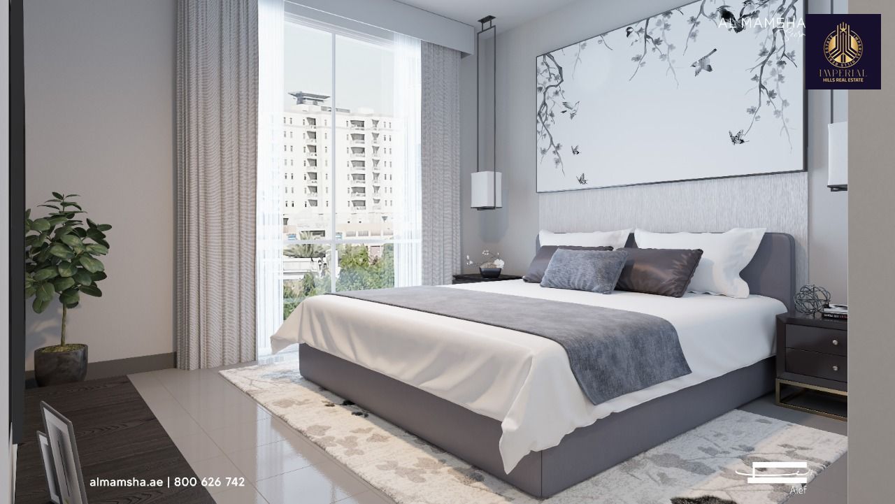 One bedroom - freehold - 4-year installments - 10% return on investment - Smart Home - Gated residential complex