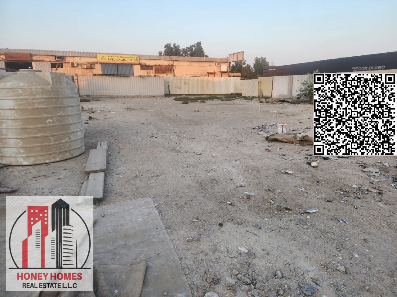 10000 SQFT OPEN LAND WITH BOUNDRY WALL AVAILABLE IN AJMAN INDUSTRIAL AREA2
