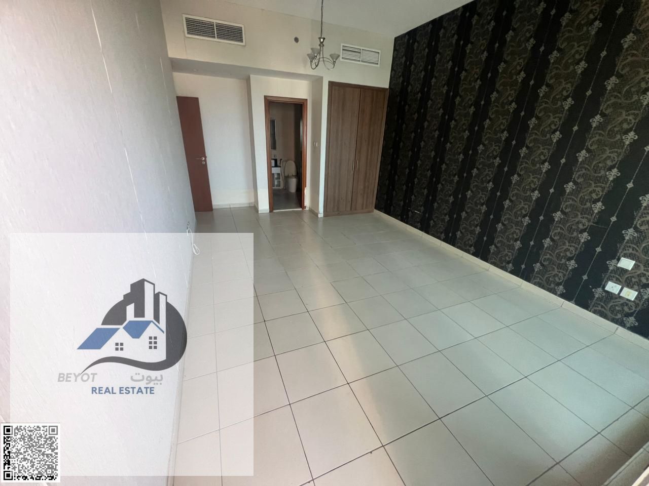 One bedroom and living room apartment for annual rent in Ajman Al Rashidiya 3