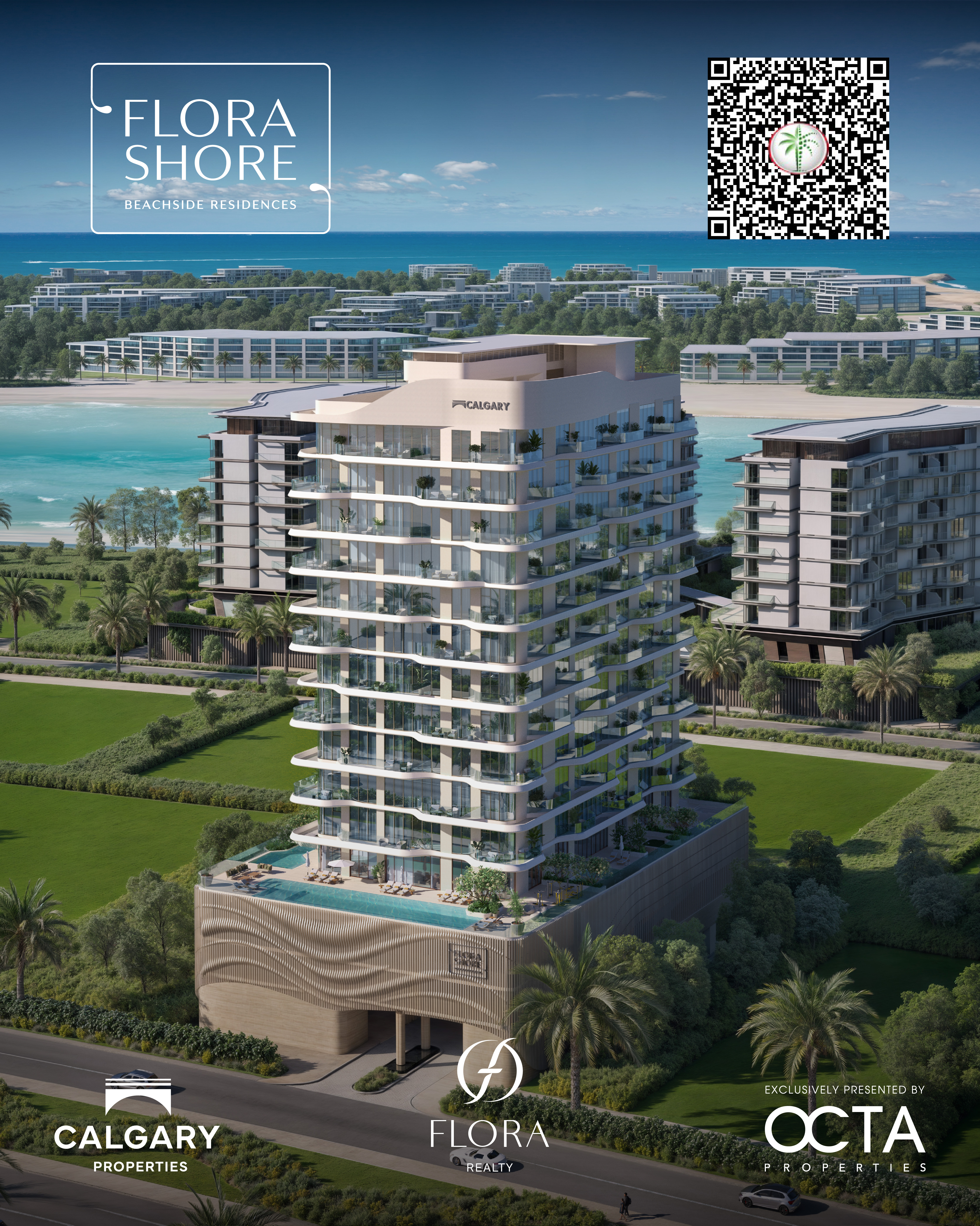 3BR Apartment | Premium Front View | Flora Shore, Dubai Islands