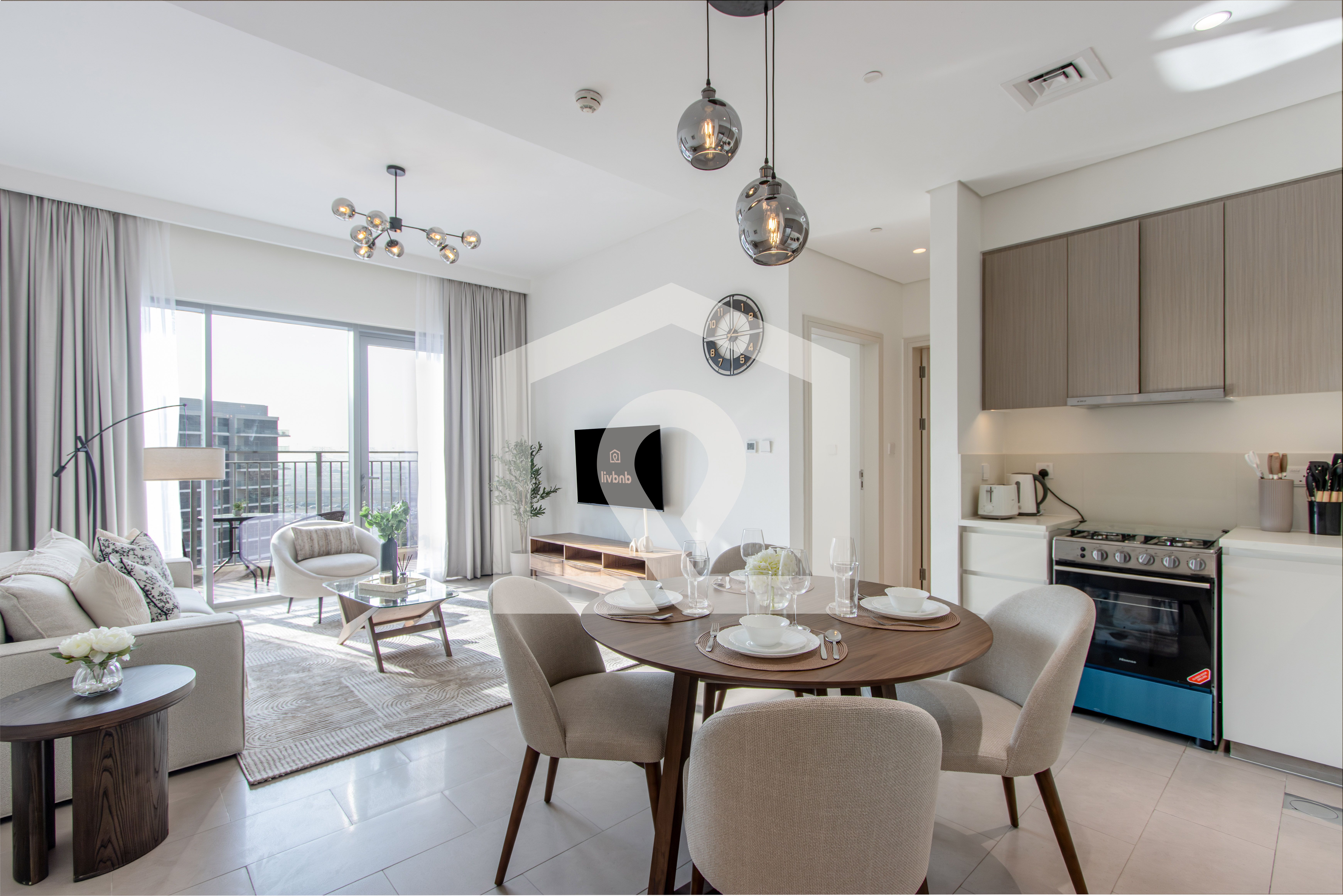 Stylish 1B in Park Heights, Minutes from Dubai Hills Mall and Park