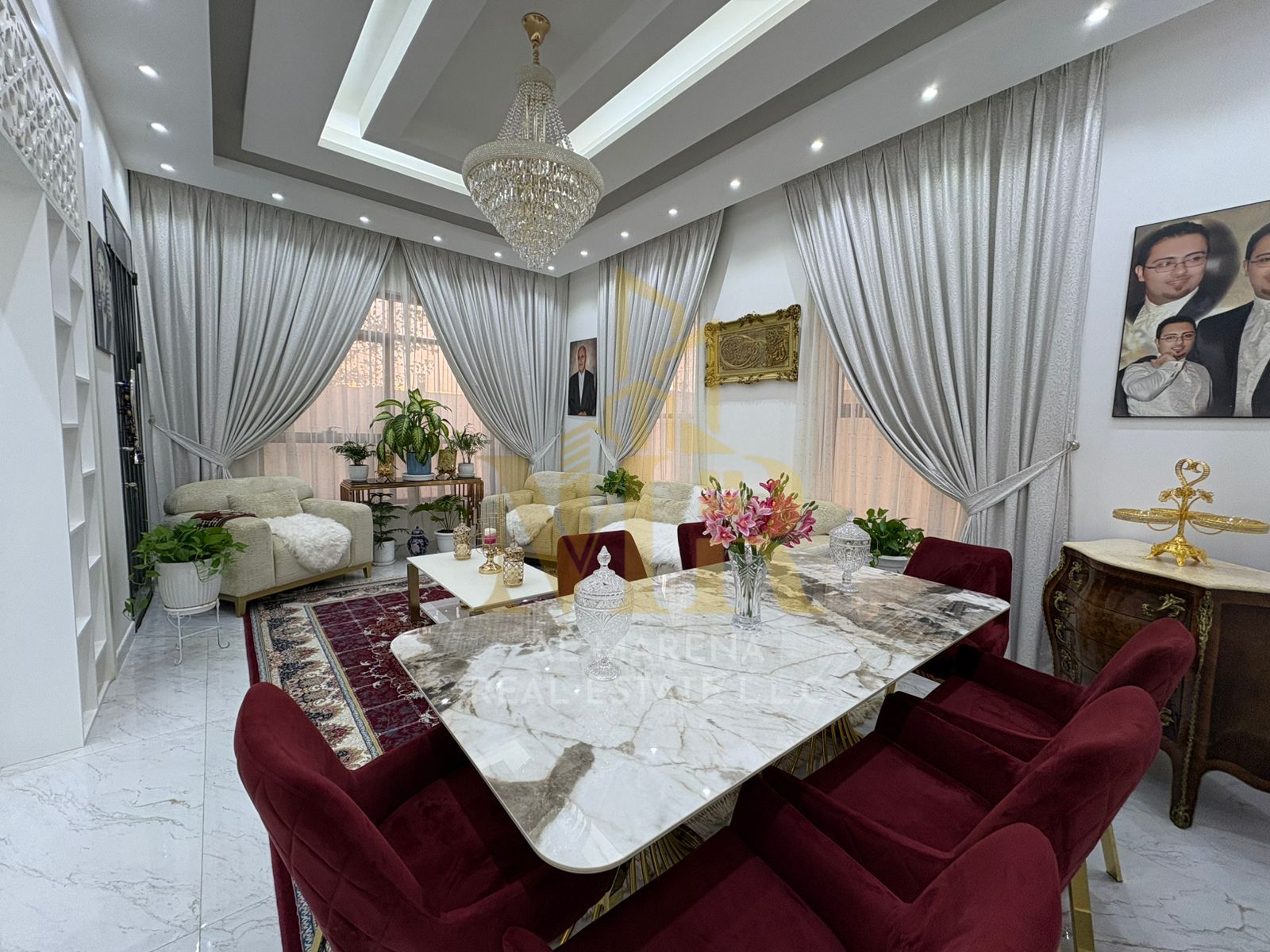 With electricity, water, and air conditioning, own your dream villa and invest in a luxurious villa in the heart of Al-Hilu.