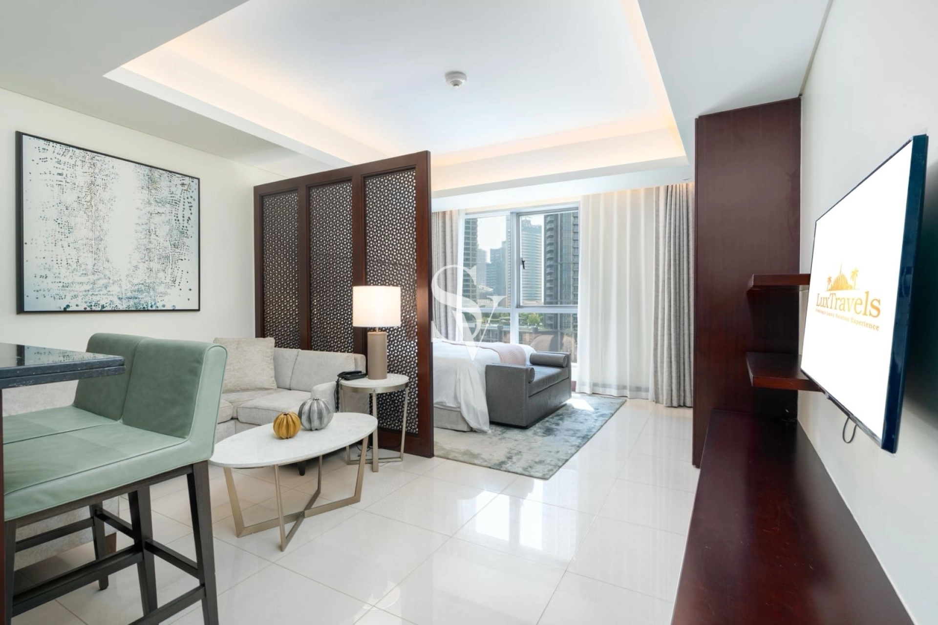 Best View -High Floor- Furnished - Boulevard View