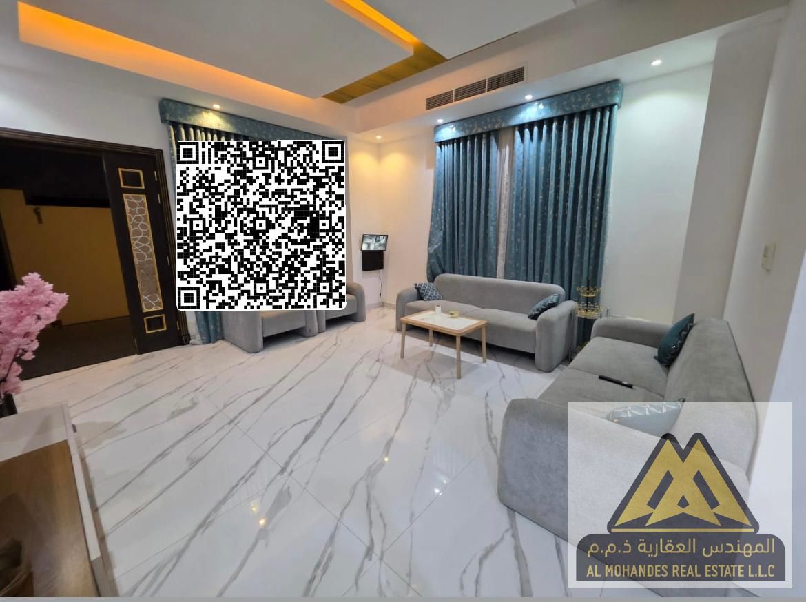 Fully Furnished Super Lux Villa for Rent in Al Helio 2, Ajman: 6 Master Bedrooms, 3 Equipped Kitchens, 3 Floors with Premium Finishing at AED 130,000