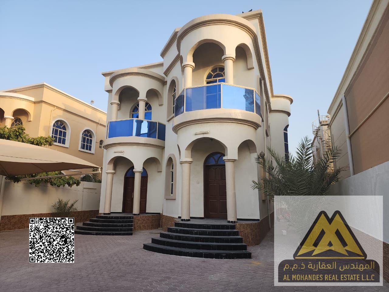 Luxury Villa for Annual Rent in Ajman, Al Mowaihat 1 – Elegant Design and Spacious Layout Ideal for Large Families Near Sheikh Mohammed Bin Zayed Road
