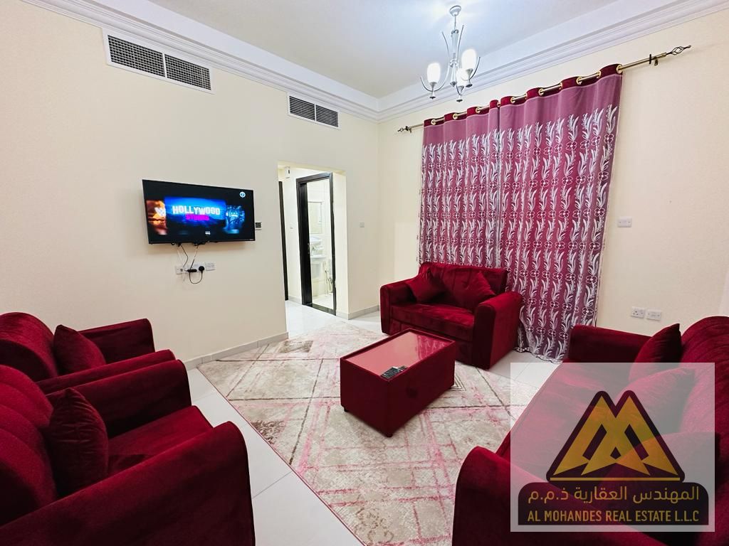 :*Spacious area** | **New furniture* | Close to all services** | Central air conditioning** | **Excellent price**