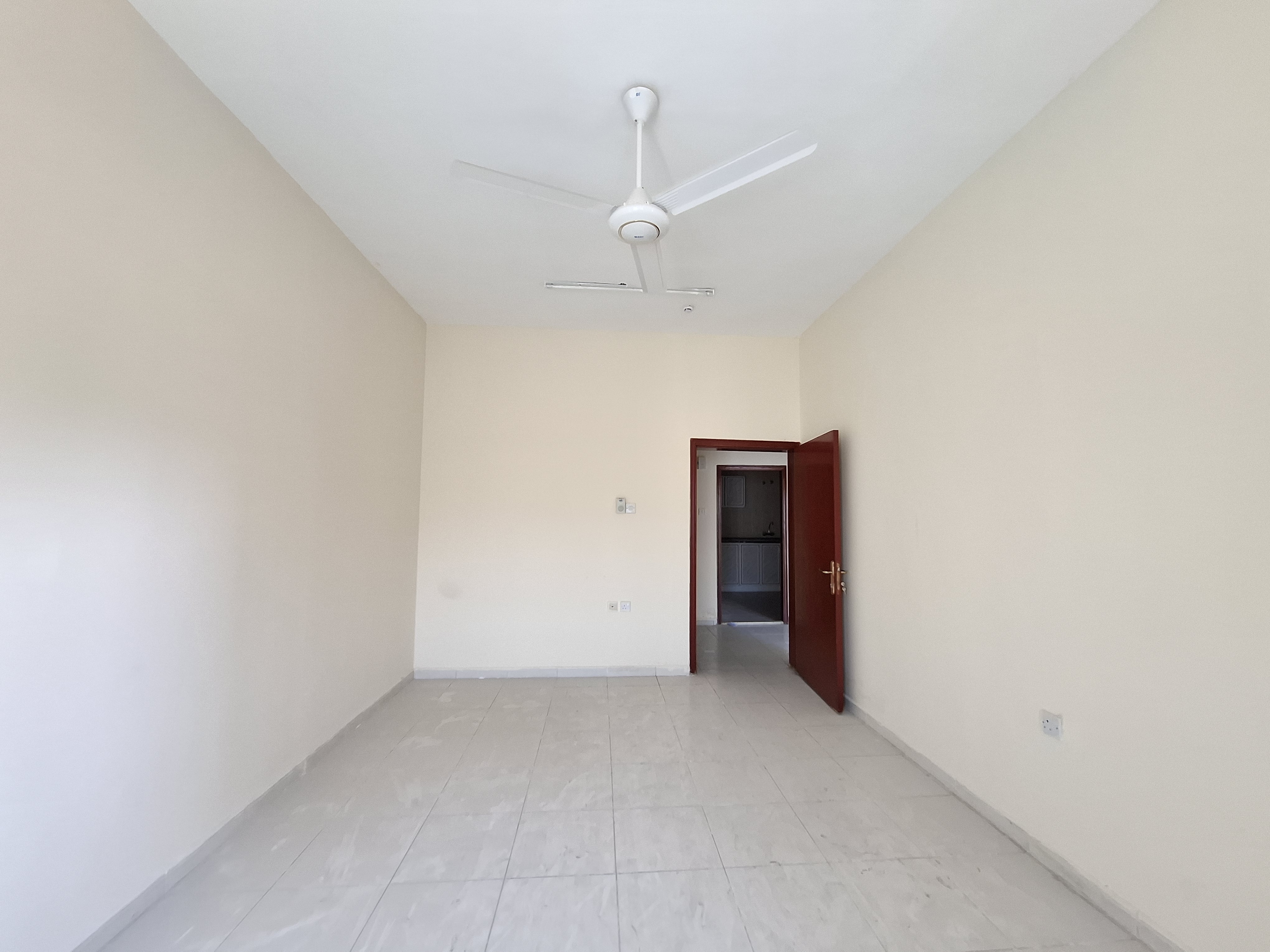 Close to Mega mall { 1-BHK { Bright & Airy { Balcony { Window / Split AC { for family