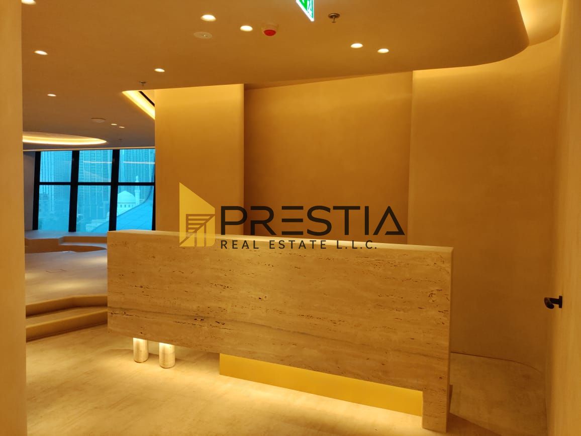 Elegance Interior Piece | Vacant Office | Burj Khalifa View