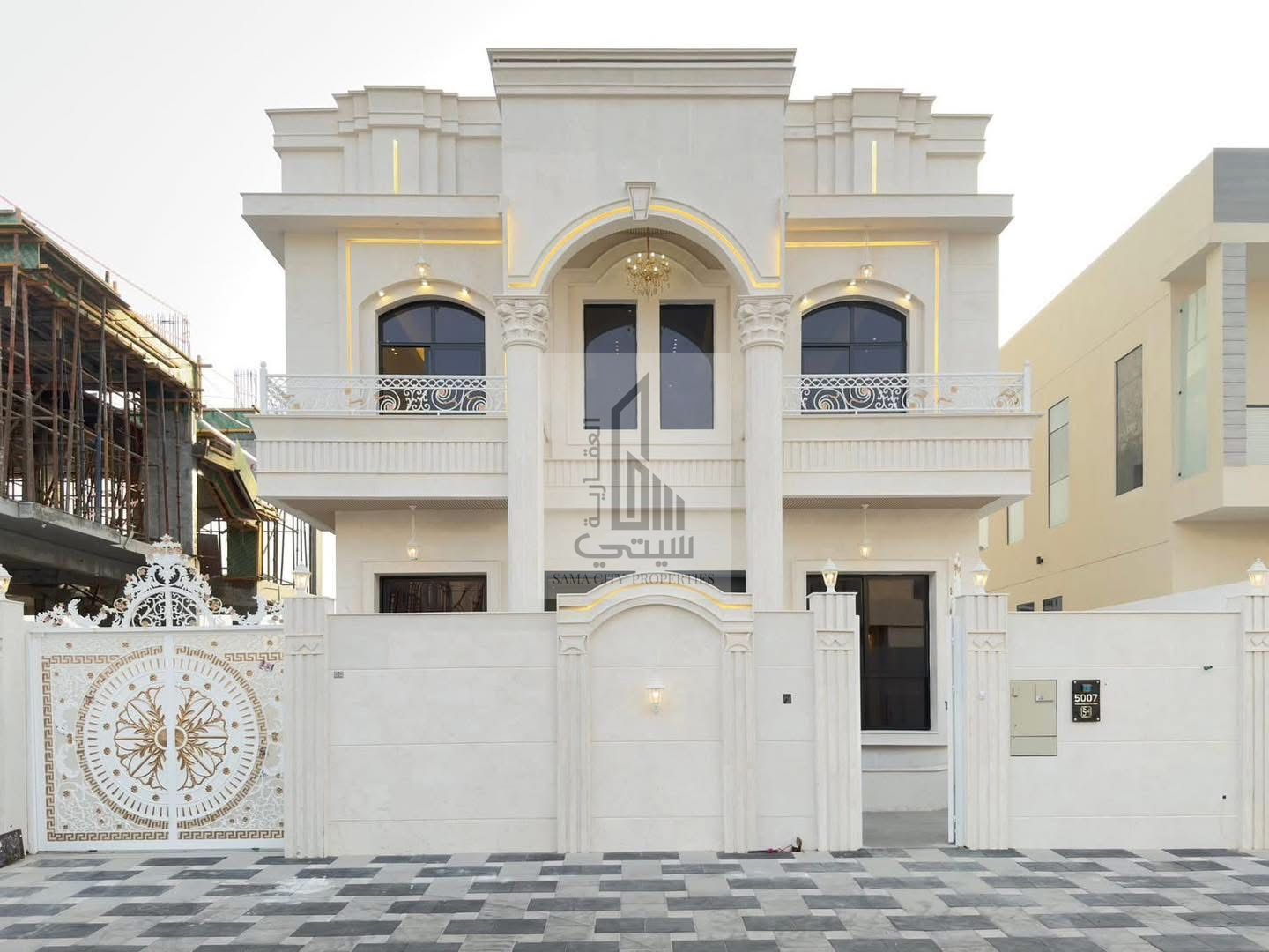 New brand classic villa for sale including registration fees