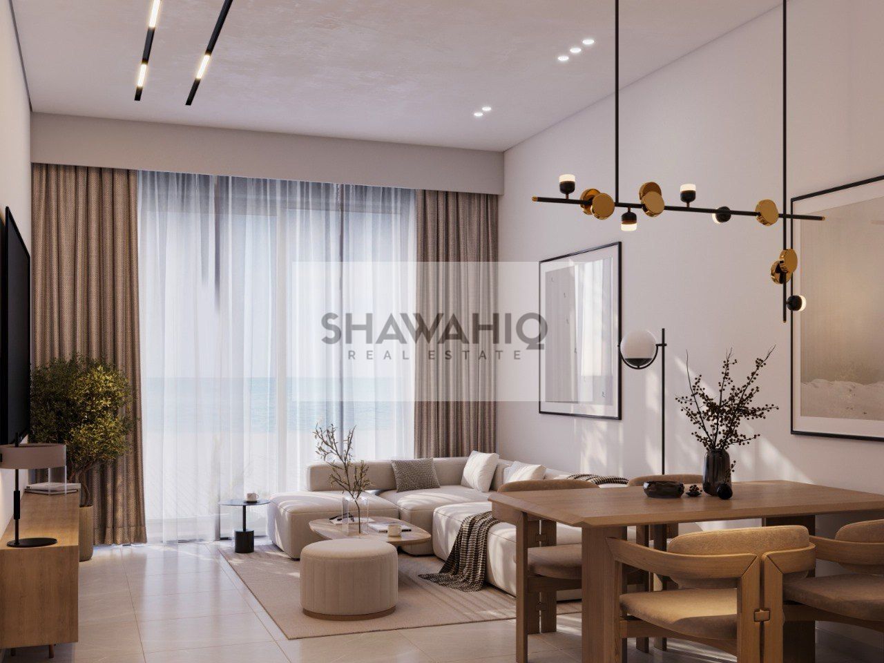 Fully equipped contemporary kitchens