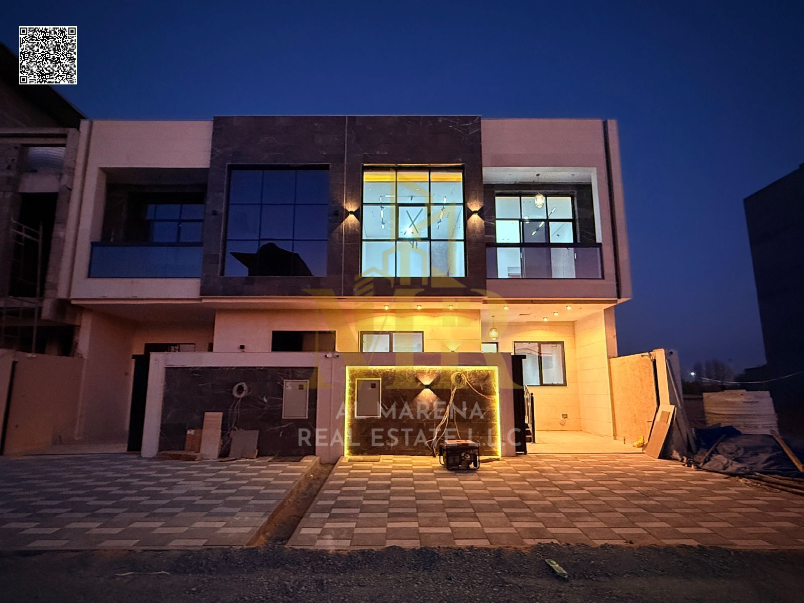 Villa for sale, 5 bedrooms, directly from the owner, including registration fees, freehold, open to all nationalities, in Al Helio 2 area, Ajman