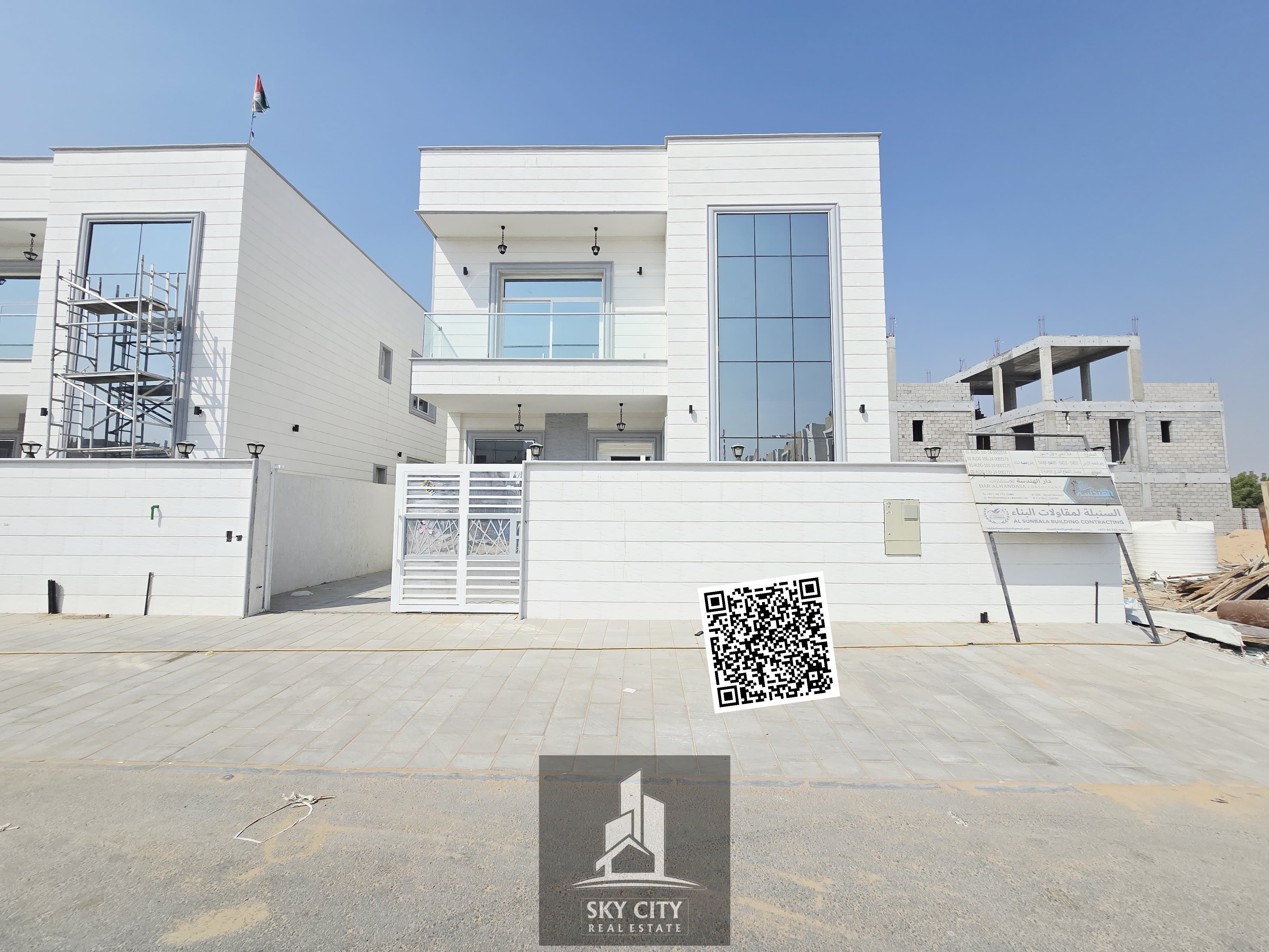 Villa for sale including electricity and AC