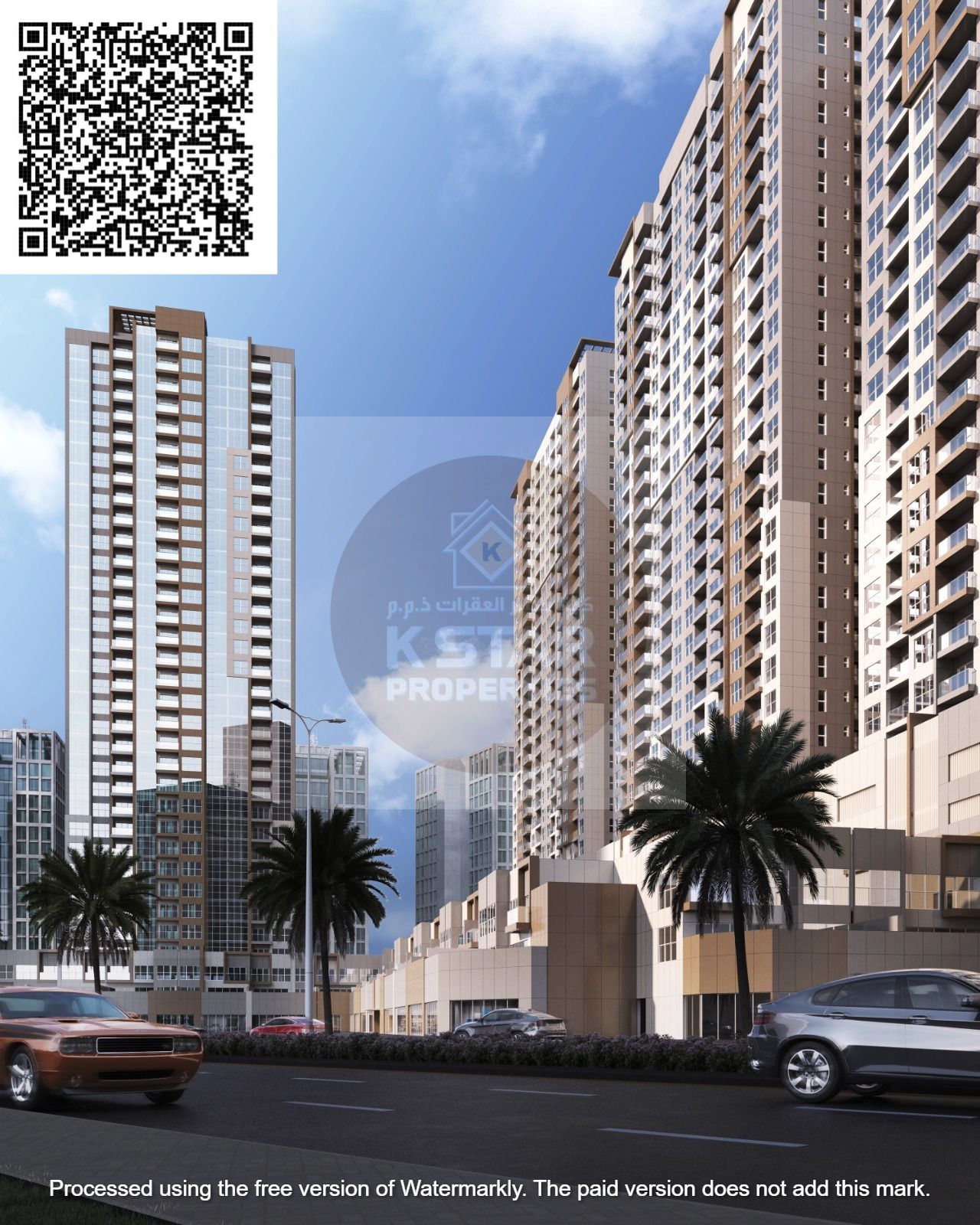 Premium 1 & 2 BHK Apartments for Sale: Ajman One Phase 2