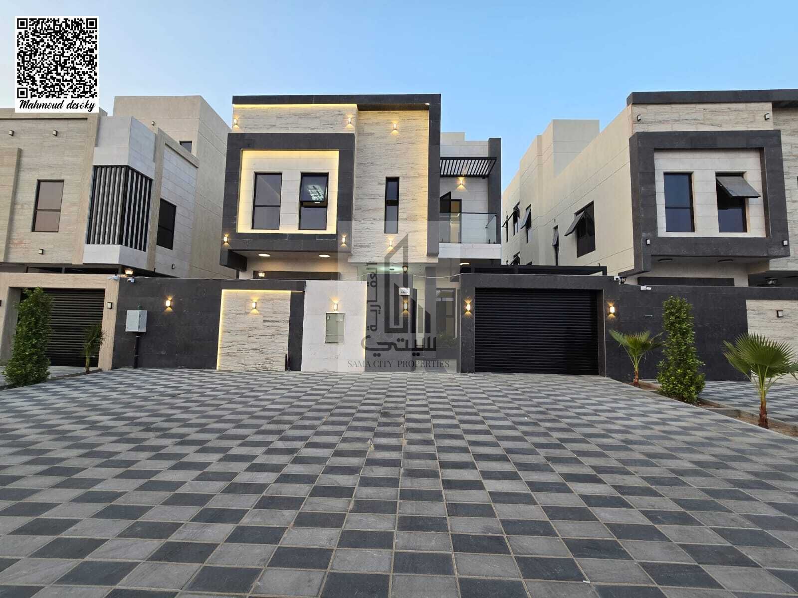 Modern villa with luxurious finishes on a main street
