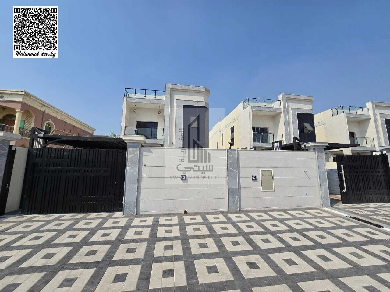 For sale: A super deluxe residential investment villa with luxurious stone and marble finishing, in a prime location on a main road