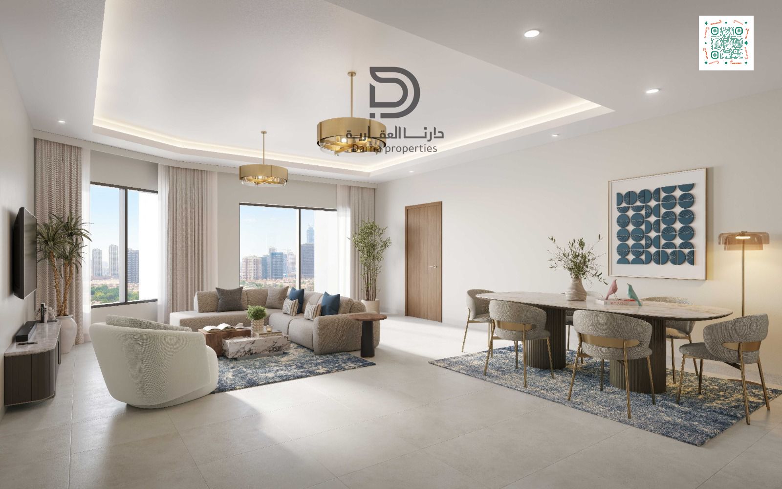 A Lifetime Opportunity at Creek Tower – 2BR Apartment with a Direct Creek View