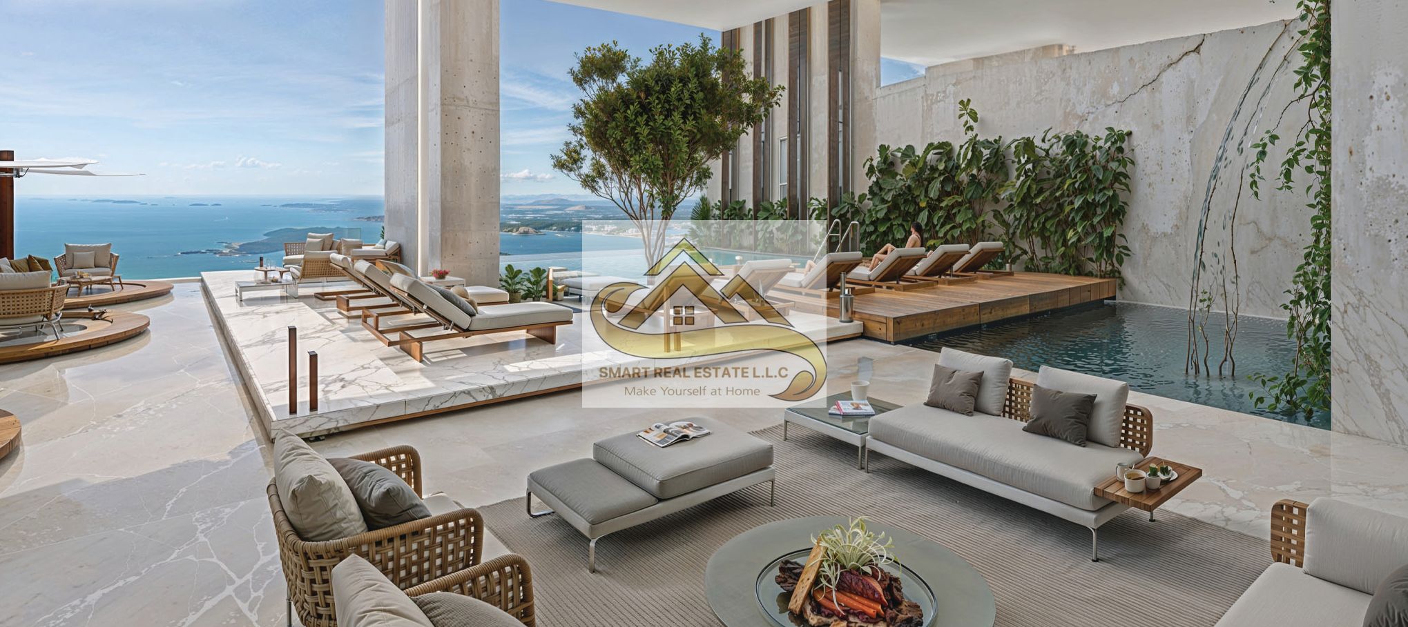 2bed rooms and a hall big size for sale in al watan towers withe therre batheroom and a big seperate kitchen and balcony withe beautifu l view