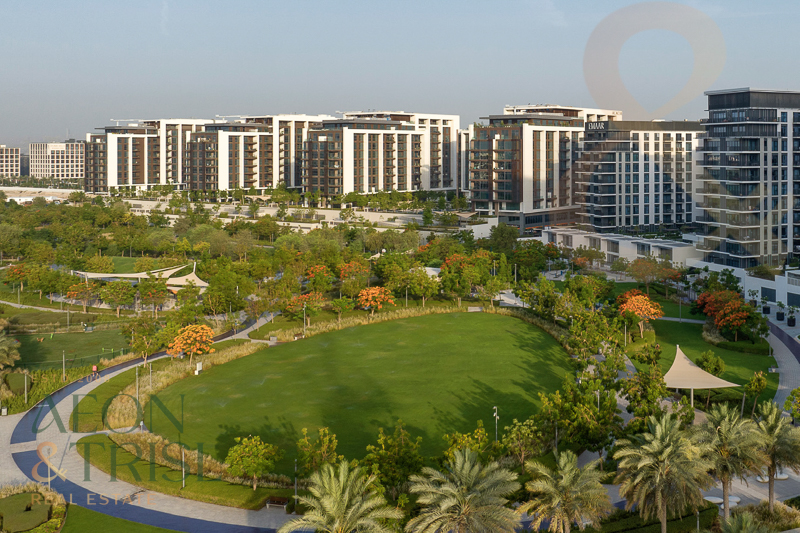 Pool, Park, Al Khail Road View | Corner Unit | 1B