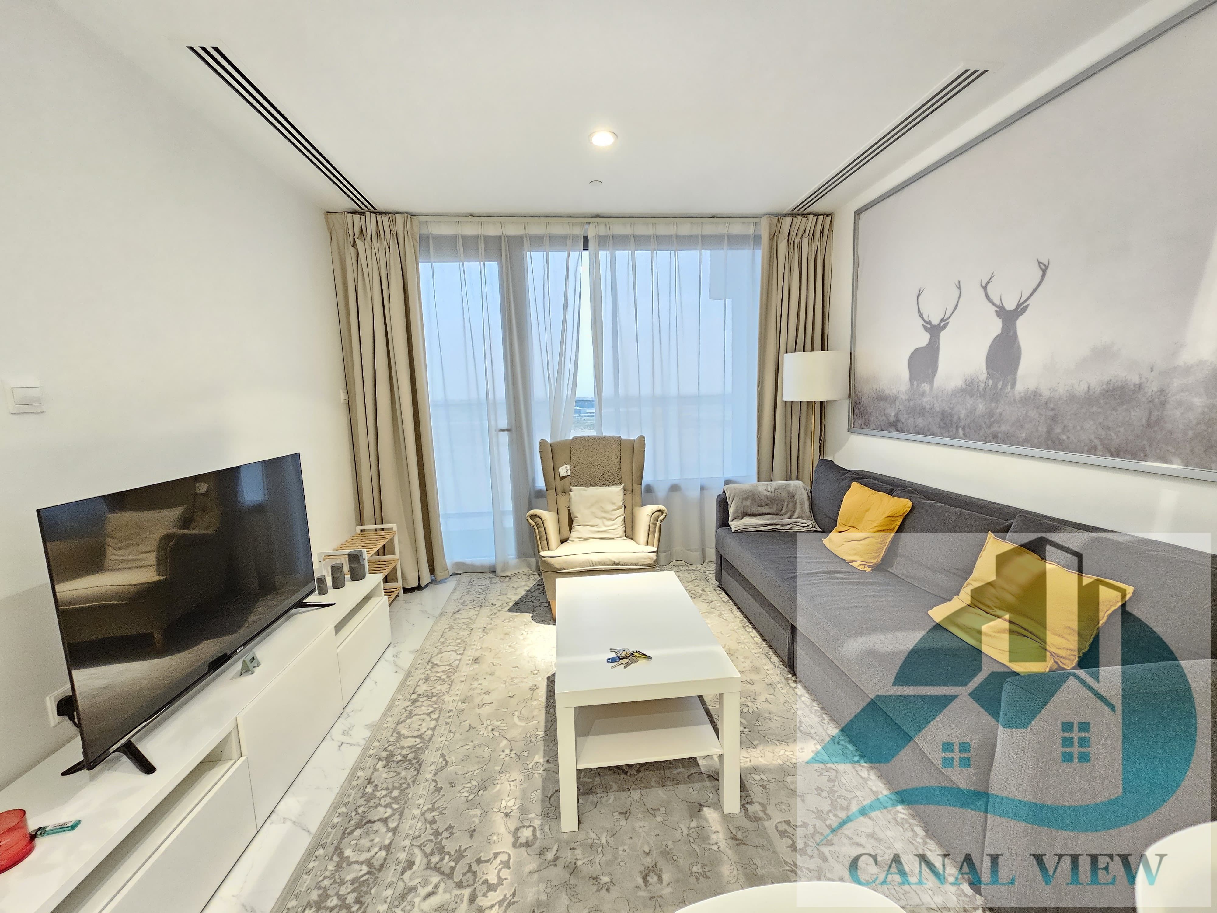 Duplex Fully Furnished 2BR + Private Jacuzzi + Facilities in Masdar City