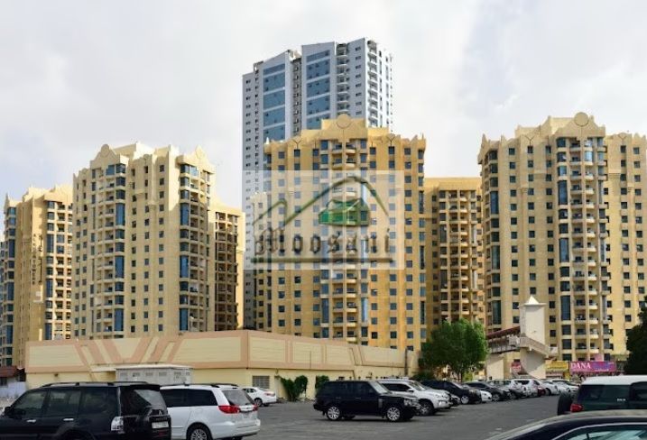 AL KHOR TOWERS: Ready to Move Spacious 1 Bedroom Hall Closed Kitchen Higher Floor For Sale