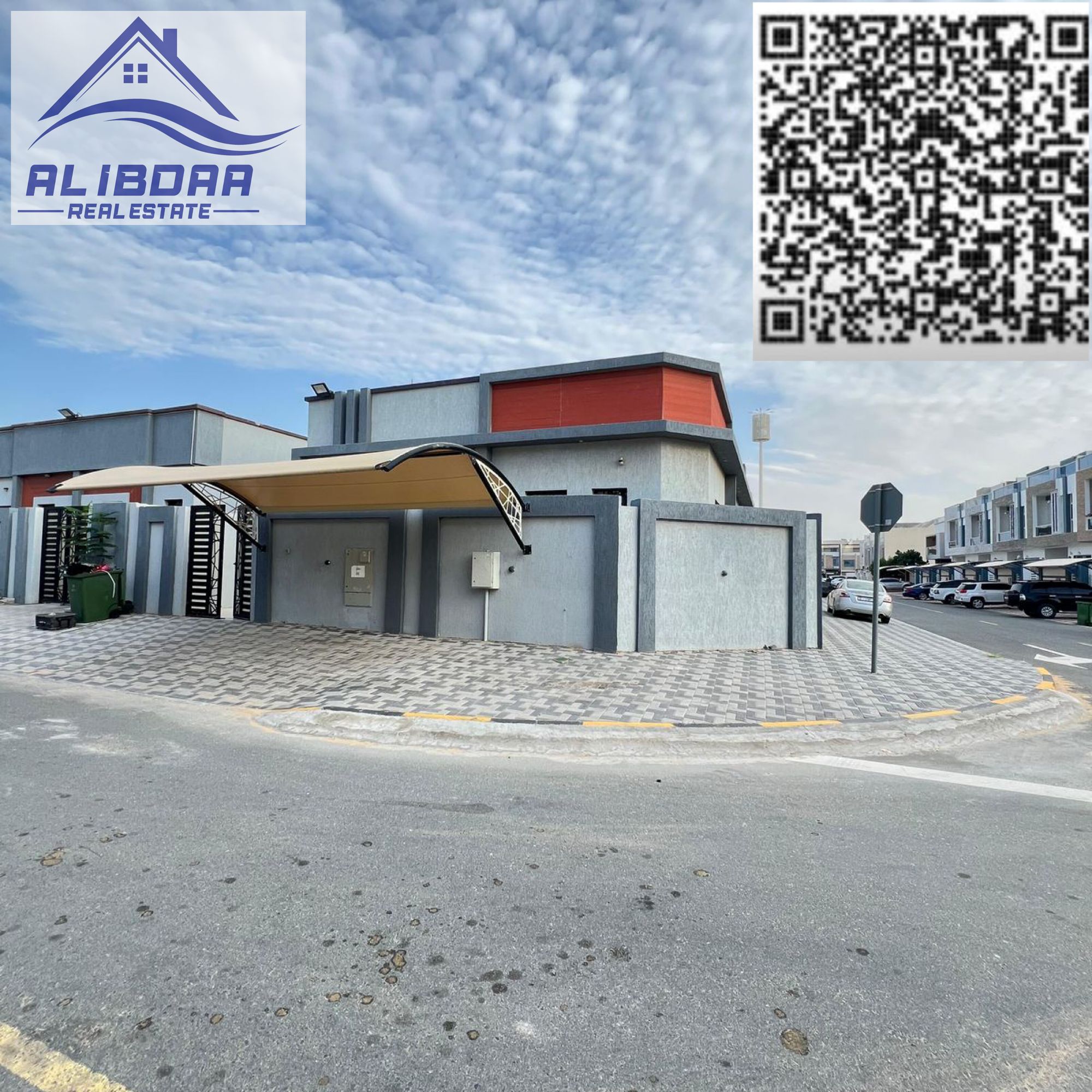 Villa for Sale – Corner Plot on Two Streets – Al Zahya, Ajman