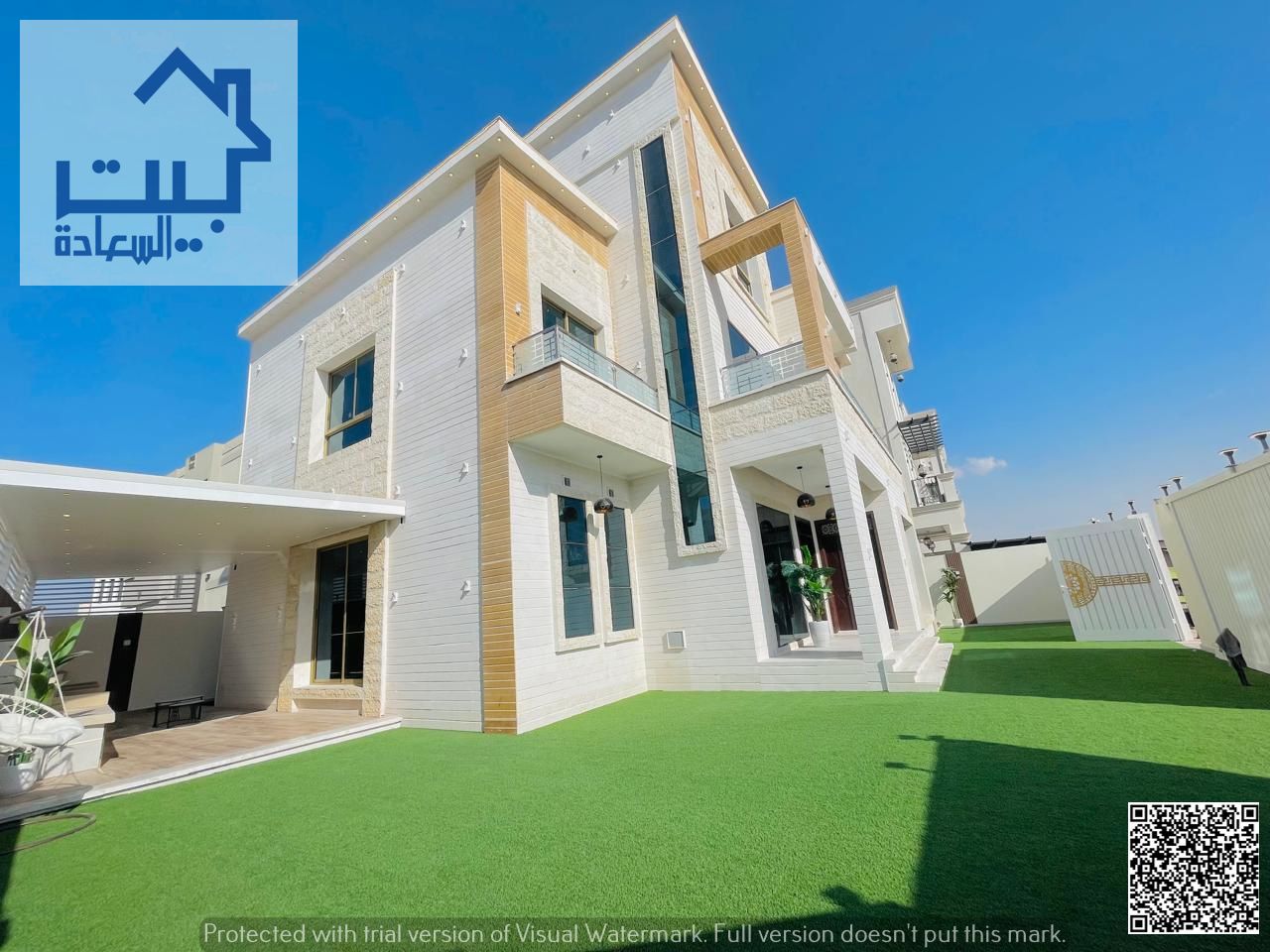 For sale: a luxurious villa in a very prime location in Al Zahia area, situated on the corner of two streets, featuring spacious areas and excellent f