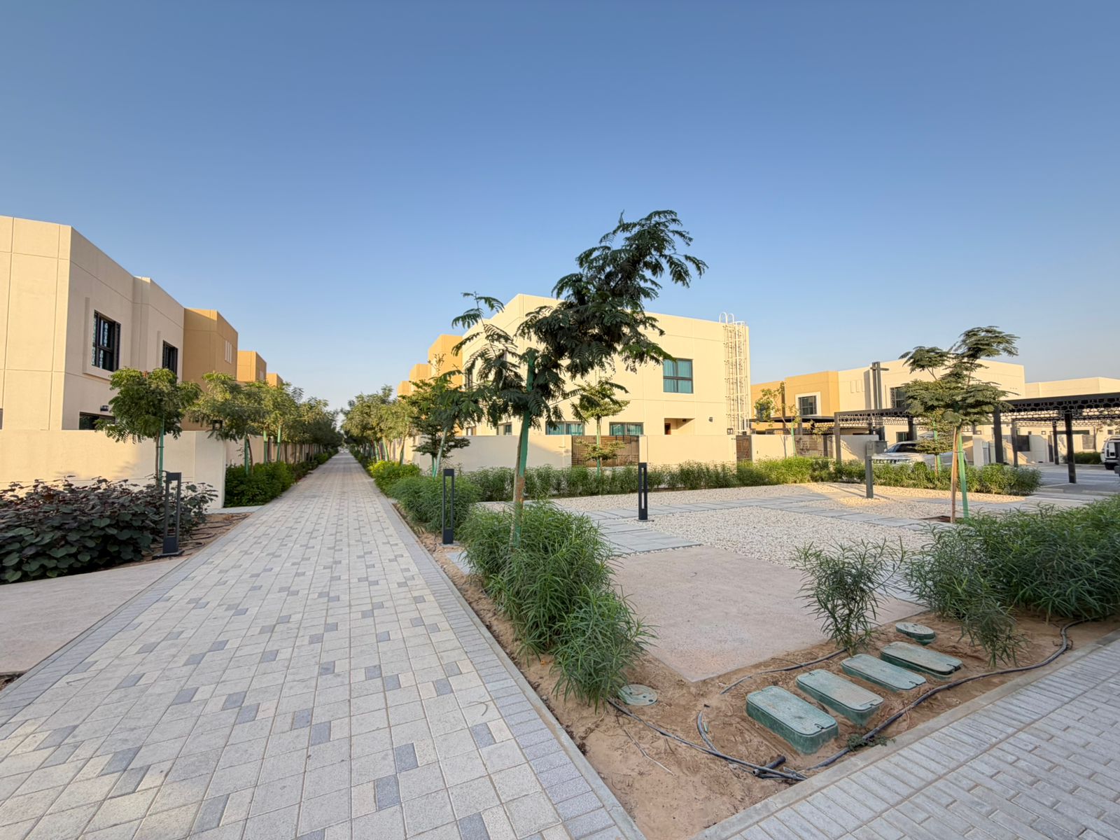 Price 125,000 (4 Payments) Deposit open dated cheque Sharjah susutainable city 3 Bedrooms 4 Washrooms 1 Maid + Laundry room Solar panals installed Ready to move in 3400 Sqft area Type D