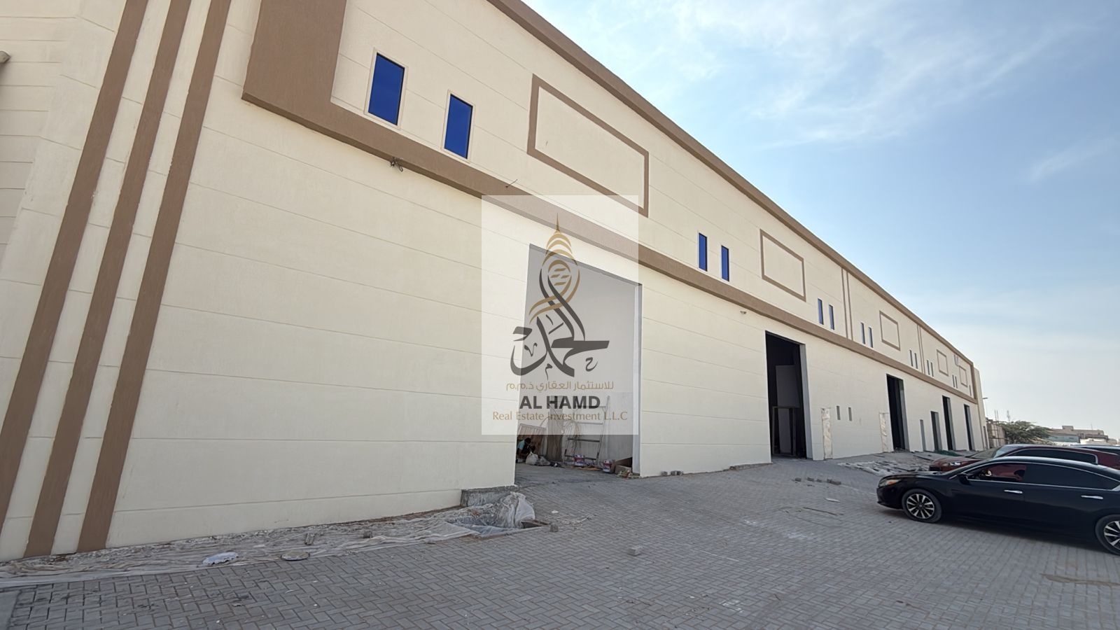 for rent A new factory in Umm Al Quwain large Area big Size 7500SQFT