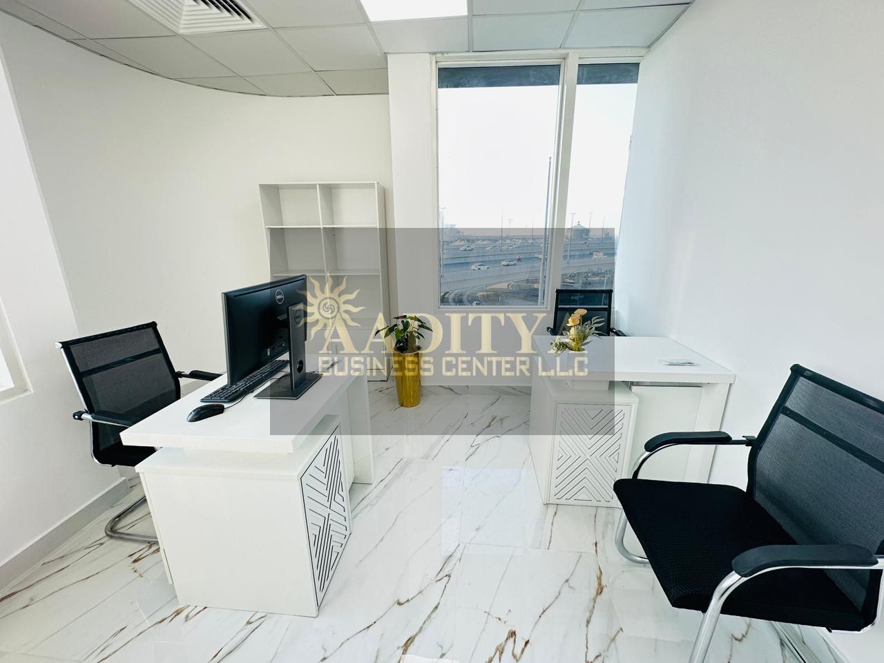 Discover the joy of hassle-free renting| Fully fitted office for Rent