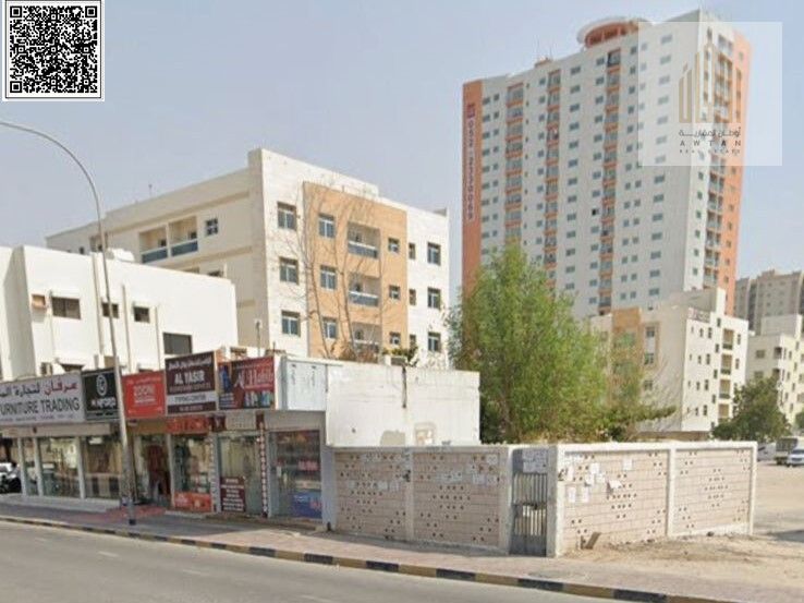 Residential/commercial land for sale in Ajman, Al Rumaila 1 area