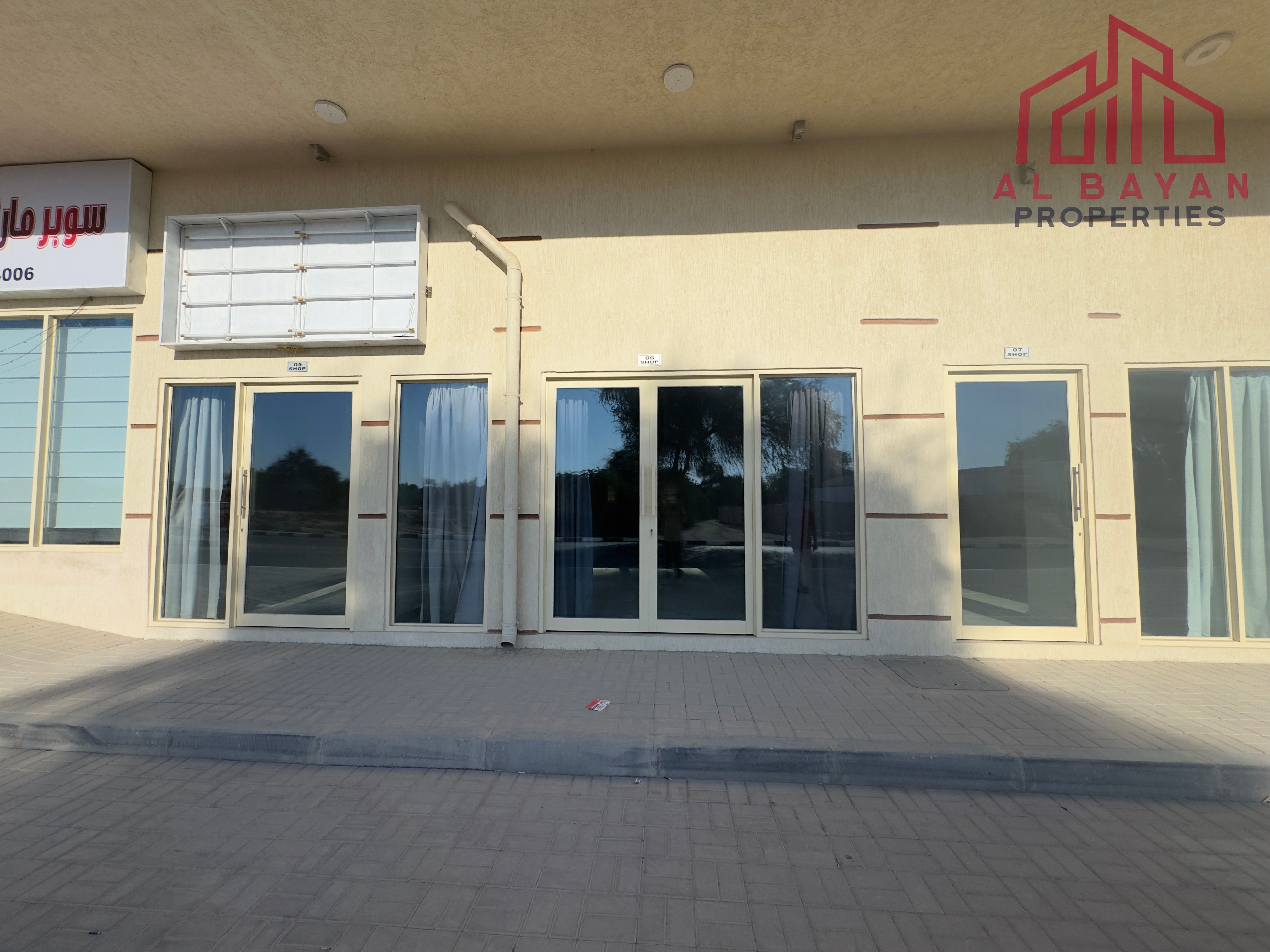 Commercial Shops for Rent in Al Hail, RAK – Main Road Location