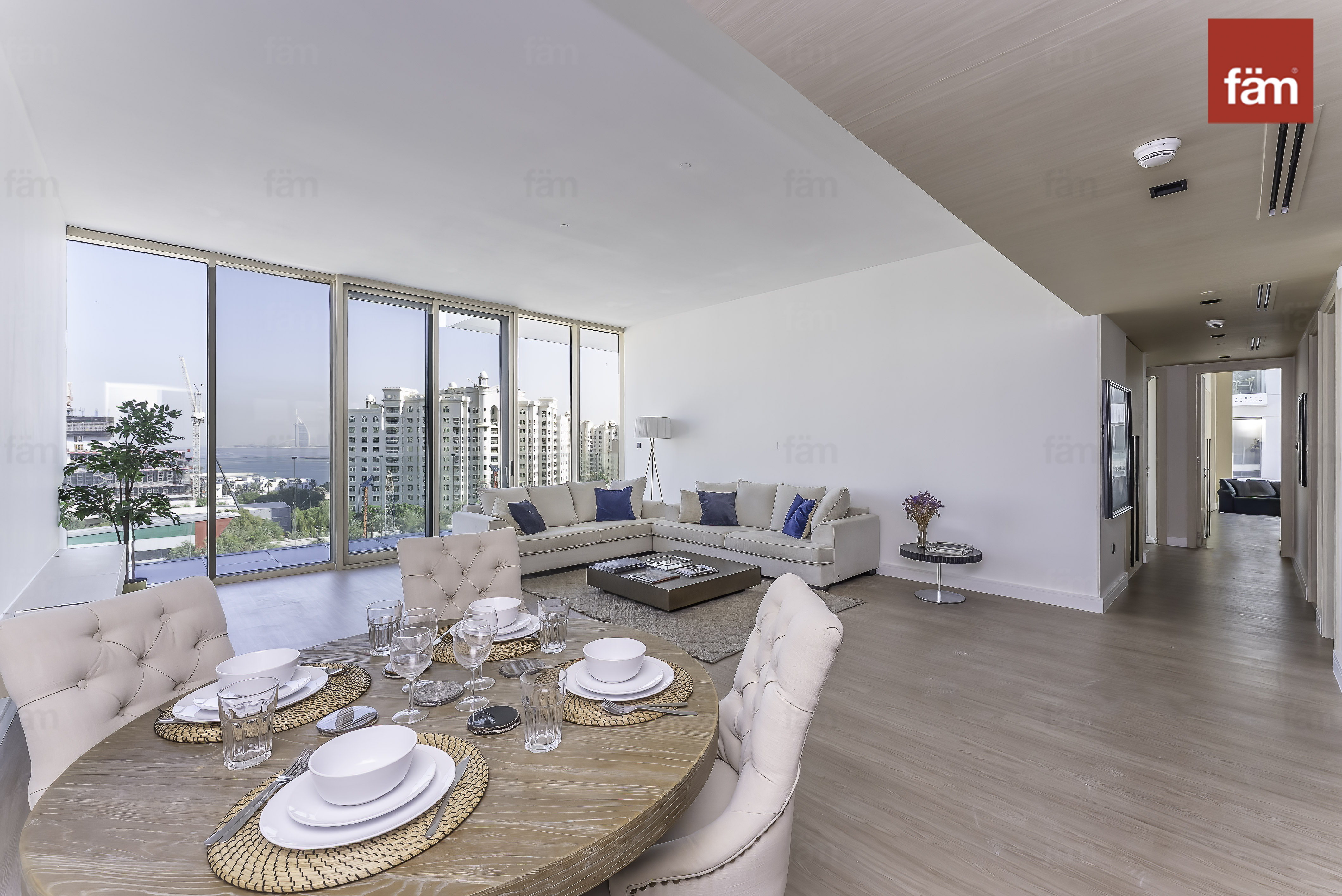 Spacious 2 Bed + Maids | Burj Al Arab View