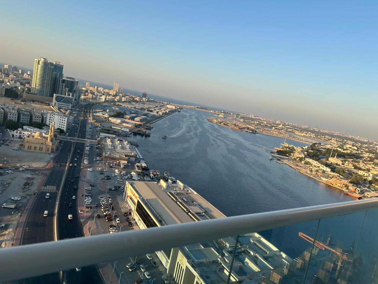 3 bedrooms and a living room, Al Waha Towers, full sea view
