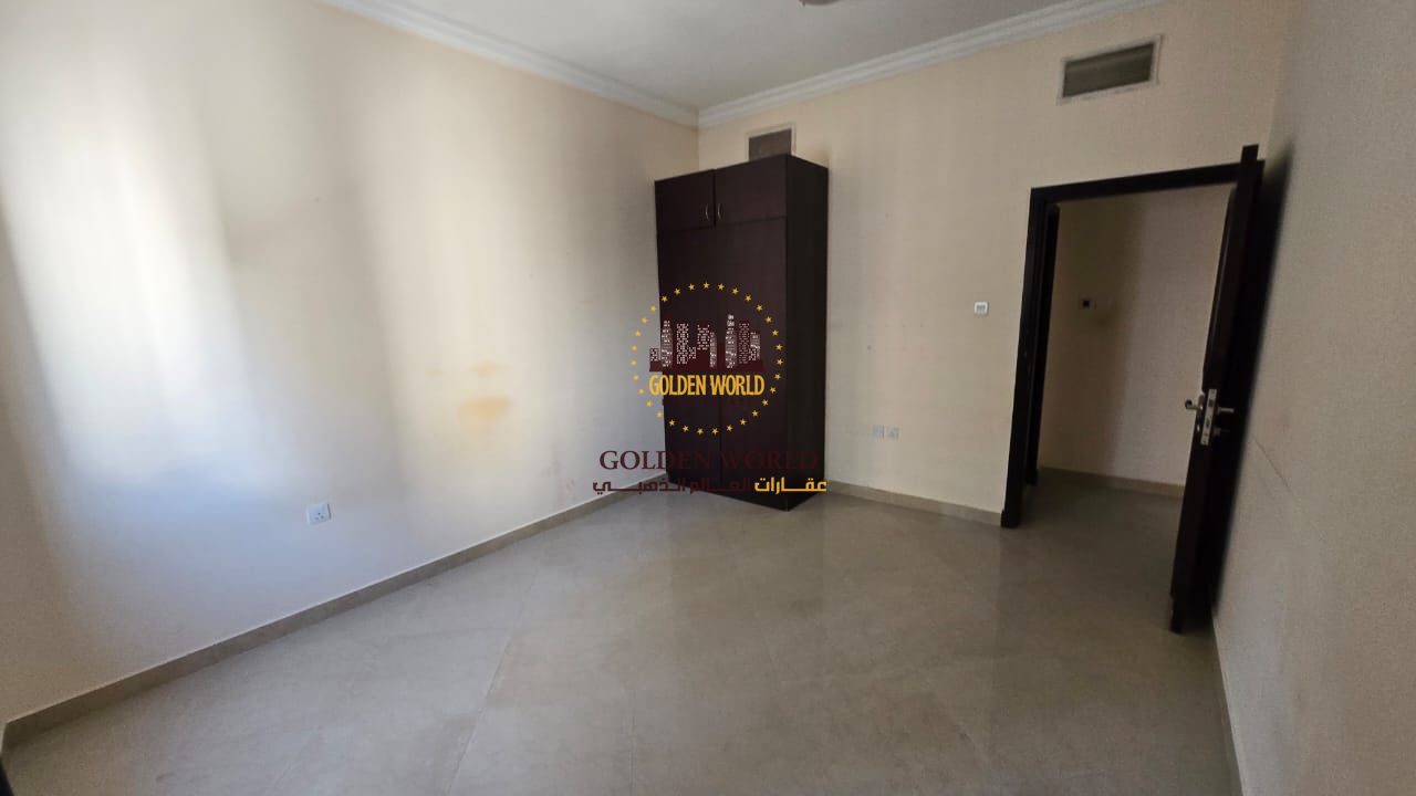 2-bedroom, 1-living room apartment in Al Khan with an open view and built-in closets, featuring 2 bathrooms.