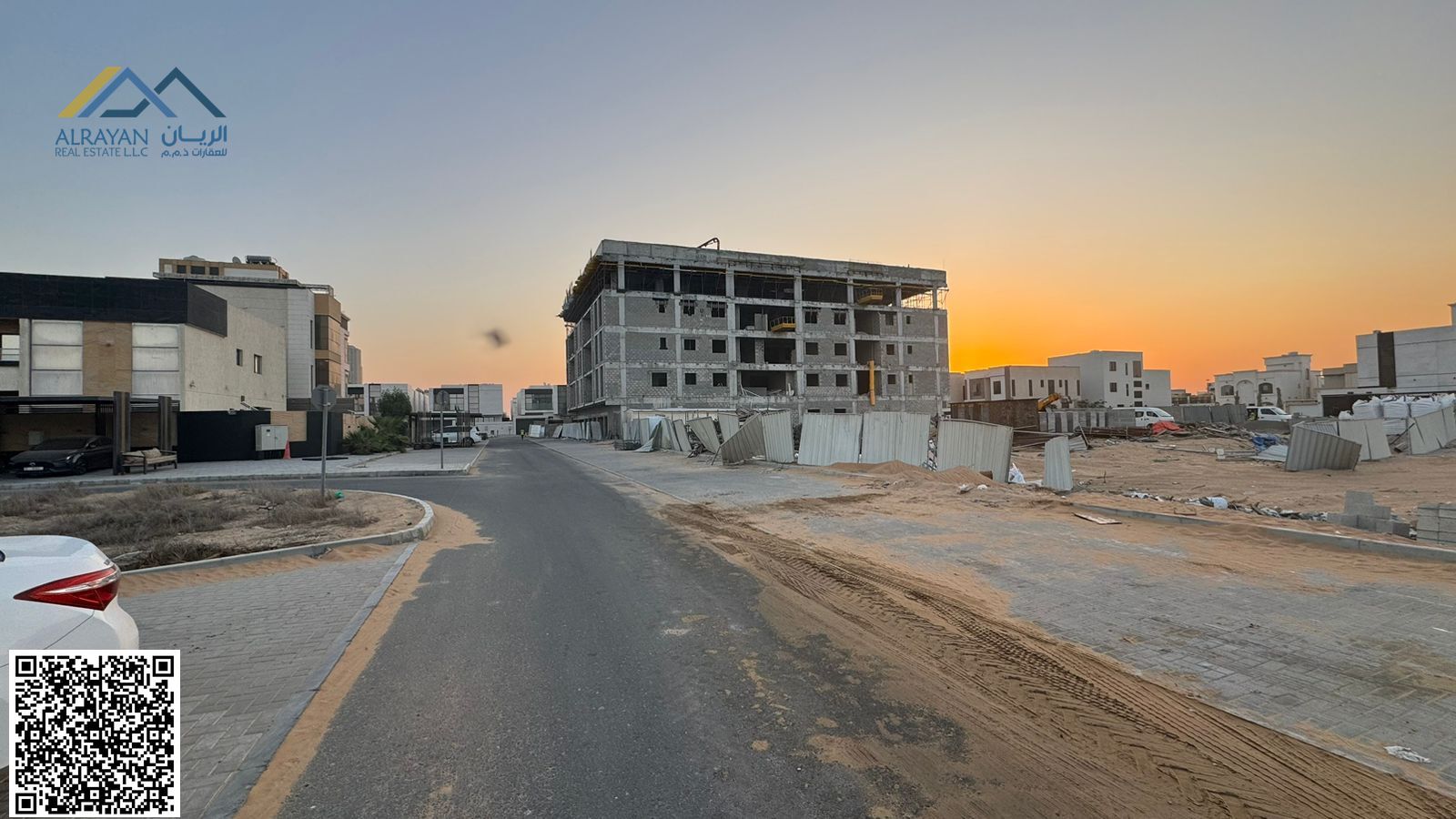 Ground floor + 4 floors, just one minute from Mohammed Bin Zayed Street