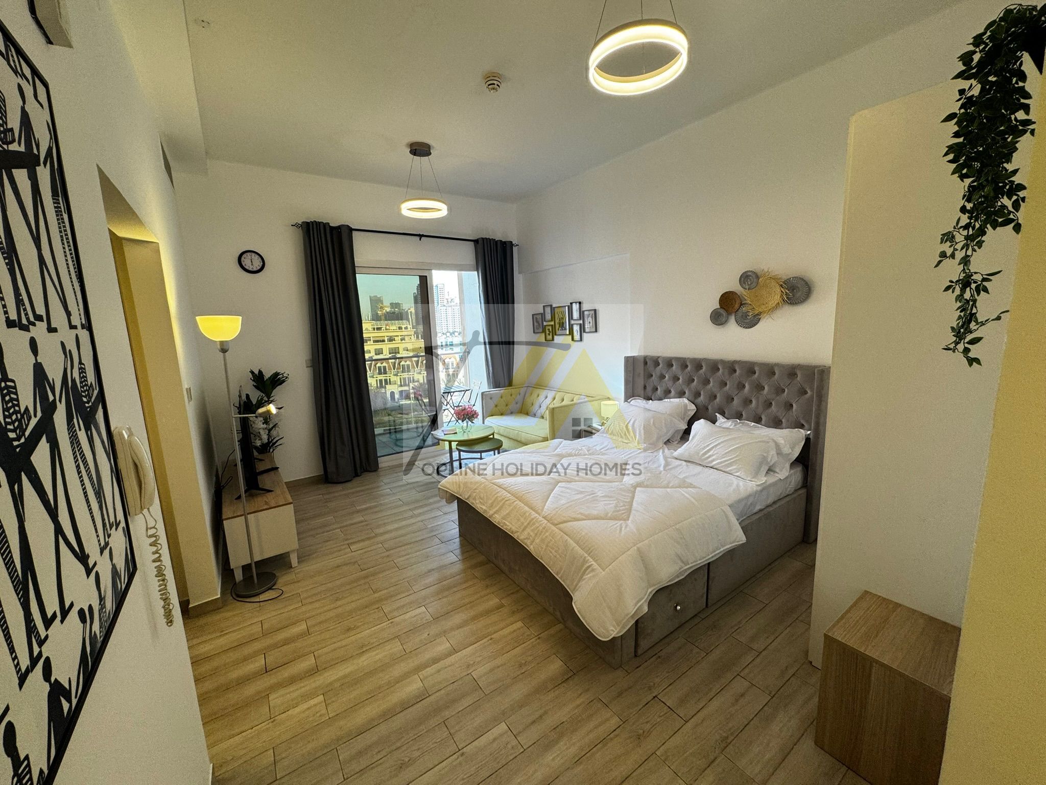 Spacious Apartment Near RTA Transportation II Elegant Design Newly Furnished with Balcony