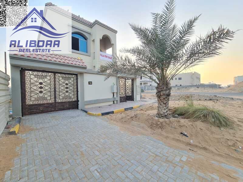 Luxury Villa for Sale at an Excellent Price – Direct from Owner Ajman – Al Helio 1 A modern, high-quality villa perfect for family living, lo