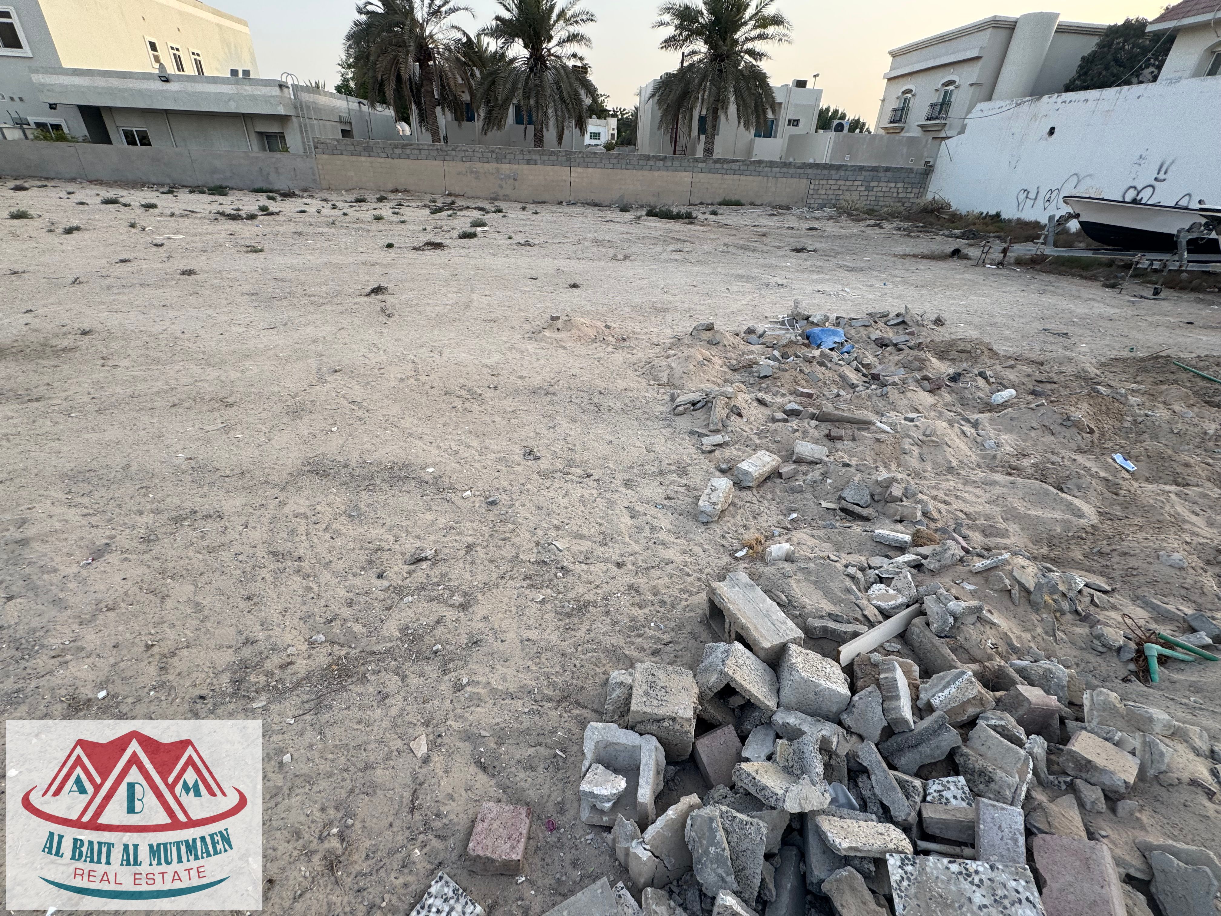 Vacant industrial land, freehold, open to all nationalities in Al Arqoub, Sharjah