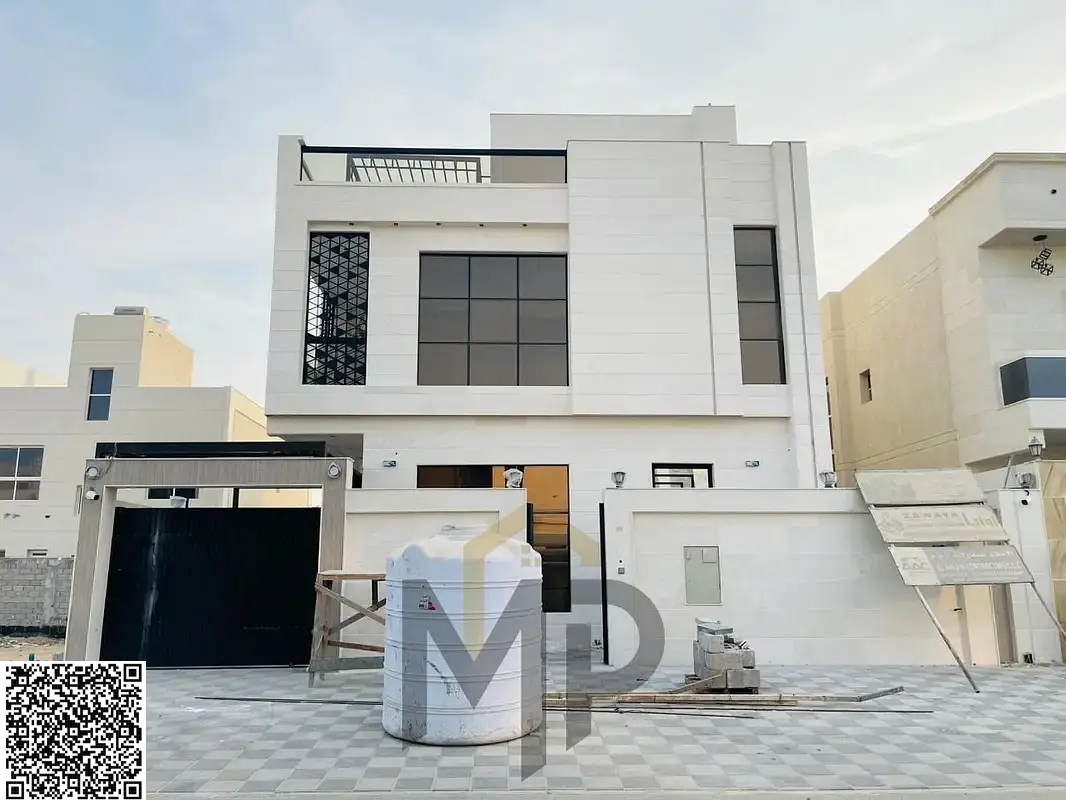 A luxurious opportunity to own your dream villa in Al Bahia, Ajman. 7 master bedrooms + large swimming pool + modern design. Priced at AED 1,950,000 i