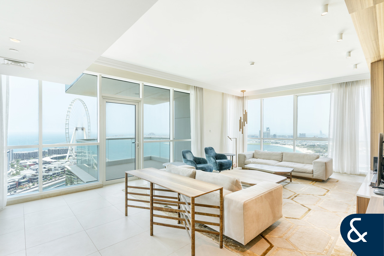 Full Sea And Dubai Eye View | VOT | 4 Beds