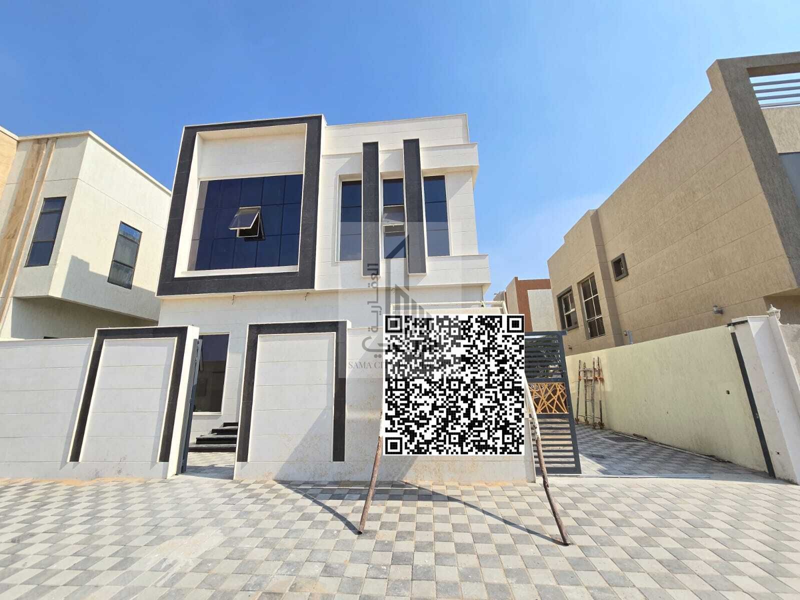 For sale, a 5-bedroom villa, one of the most luxurious villas in Ajman, without a down payment, very excellent finishing, free ownership for life for
