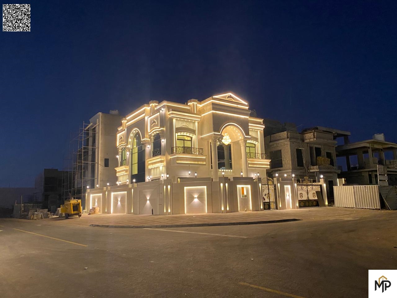 New classic corner villa for sale | Al Helio 2, Ajman | Registration fees included