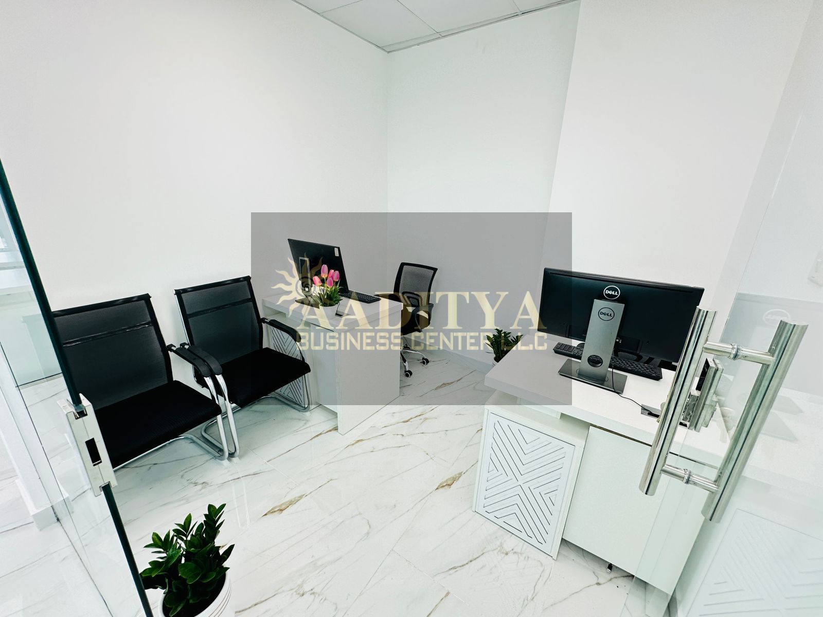 Discover the joy of hassle-free renting |Fully fitted office for Rent|