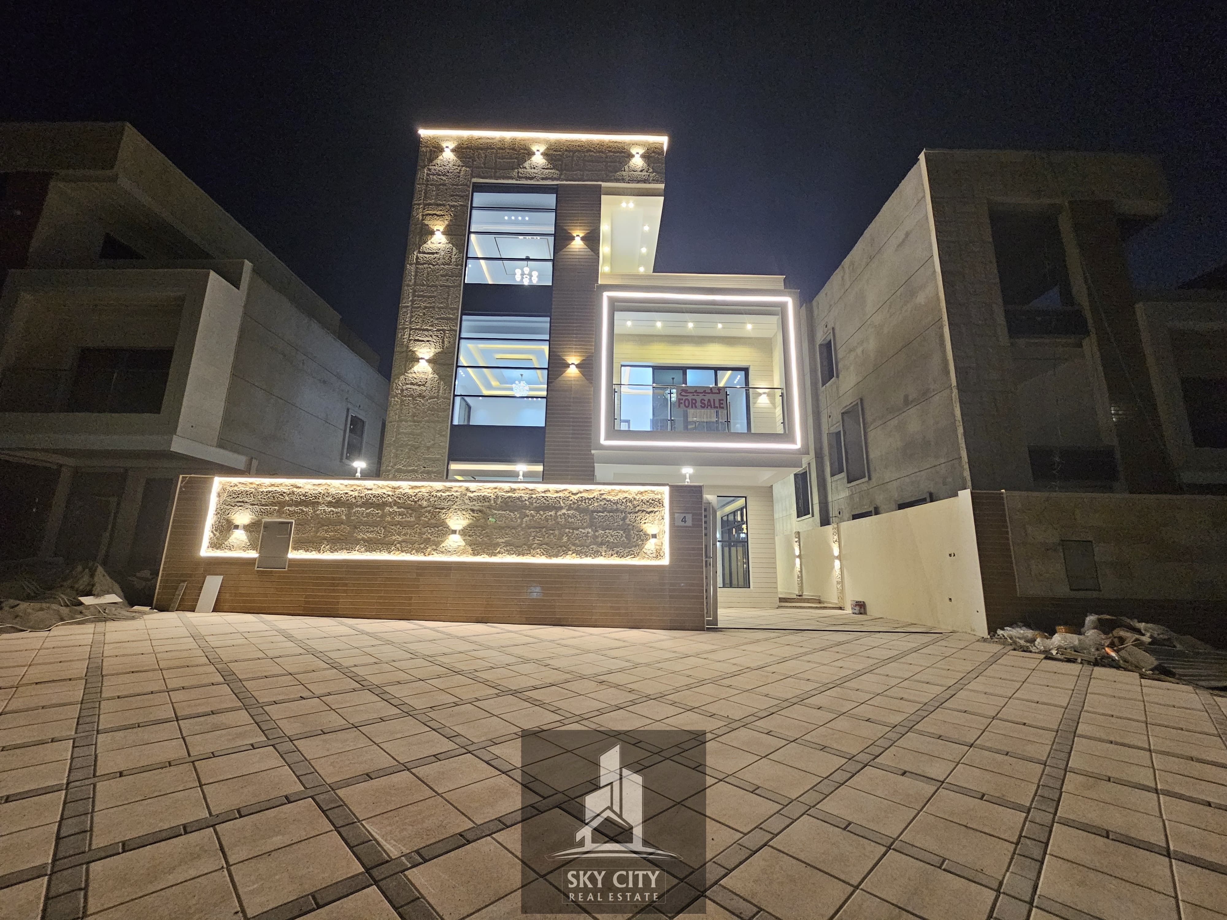 Luxury villa for sale, freehold, without annual fees, personal finishing, at a special price - freehold and inheritance for children