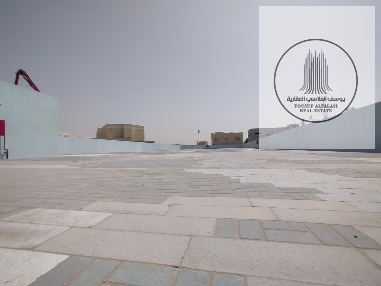A yard for annual rent in Al Sajaa Industrial Area