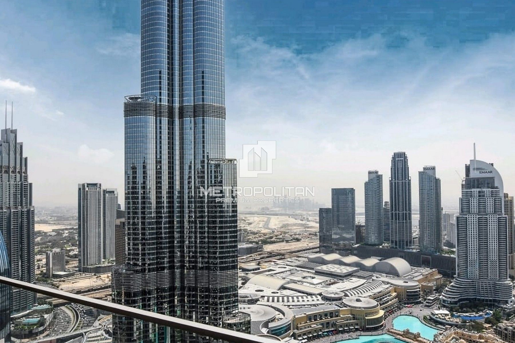 Burj Khalifa and Fountain View| High Floor |Vacant