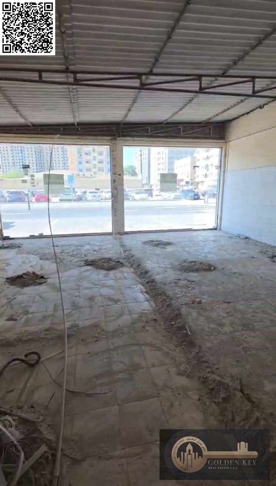 Prime Shop for Rent in Ajman Rashidiya – 1,014 sq. ft.