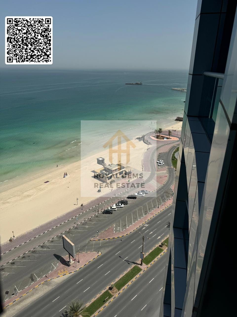 Sea-Facing Luxury – Elegant 2-BHK Apartment in Ajman Corniche Residence | Full Panoramic View & Premium Amenities