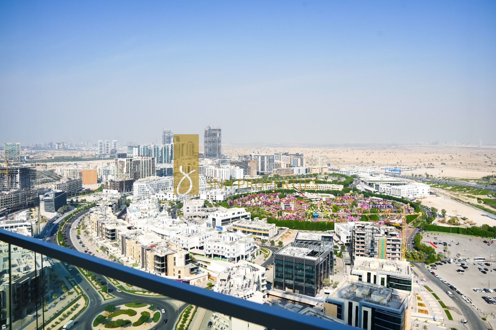 SEMI FURNISHED | HIGH FLOOR | MIRACLE GARDEN VIEW